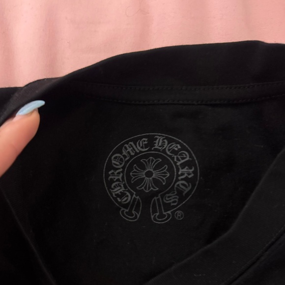 Chrome Hearts Black Tee with Multicolor Crosses - Picture 3 of 3